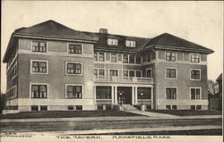 Street View of The Tavern Mansfield, MA Postcard Postcard