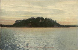 Wickett's Island by Moonlight Onset, MA Postcard Postcard