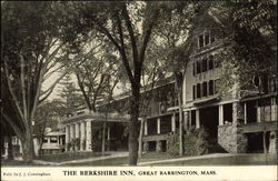 Street View of The Berkshire Inn Postcard