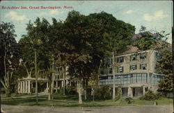 Street View of Berkshire Inn Postcard