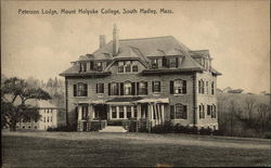 Peterson Lodge, Mount Holyoke College South Hadley, MA Postcard Postcard