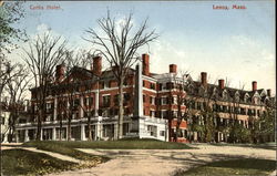 Curtis Hotel Lenox, MA Postcard Postcard