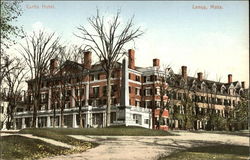 Curtis Hotel Lenox, MA Postcard Postcard