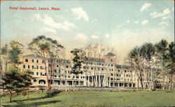 Hotel Aspinwall and Grounds Lenox, MA Postcard Postcard