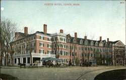 Curtis Hotel Lenox, MA Postcard Postcard