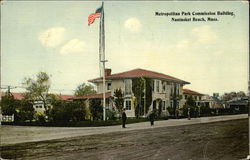 Metropolitan Park Commission Building Nantasket Beach, MA Postcard Postcard