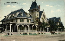 Street View of Hotel Nantasket Nantasket Beach, MA Postcard Postcard