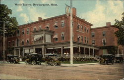 Street View of Wolfe Tavern Postcard