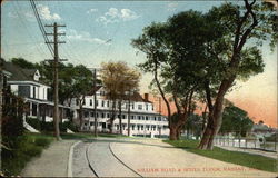 William Road and Hotel Tudor Postcard