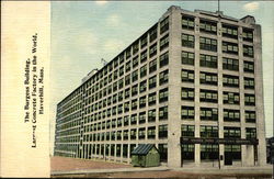 The Burgess Building - Largest Concrete Factory in the World Haverhill, MA Postcard Postcard