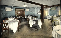 Wright Tavern - Dining Room Postcard