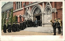 Harvard Class Day Exercises Postcard