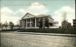 Wales Home for Old Ladies Brockton, MA Postcard Postcard