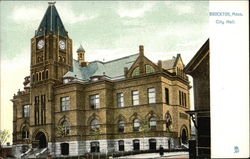 City Hall Brockton, MA Postcard Postcard