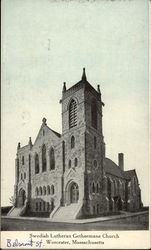 Swedish Lutheran Gethsemane Church Postcard