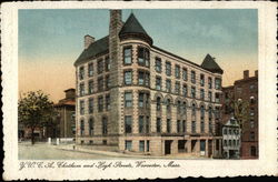 Y.W.C.A. Chatham and High Streets Worcester, MA Postcard Postcard