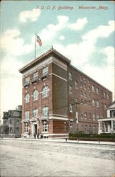 I. O. O. F. Building Postcard