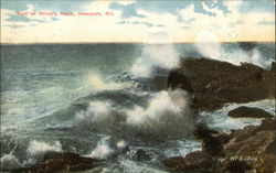 Surf at Price's Neck Postcard