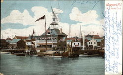 New York Yacht Club on the Water Postcard