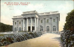 The Marble Palace - Erected by William K. Vanerbilt Postcard