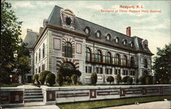 Residence of Oliver Hazzard Perry Belmont Postcard