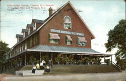 Stone Bridge Cottage, Between Fall River and Newport Postcard