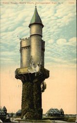 Water Tower, Earl's Court Postcard