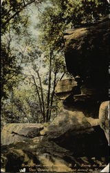 Among the Rocks, Rocky Point Providence, RI Postcard Postcard