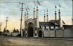 Administration Building at Vanity Fair Postcard