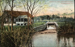 Scene on the Ten Mile River Postcard