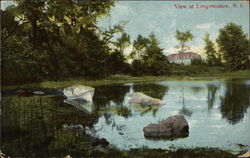 View of Pond Postcard