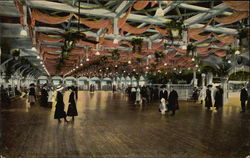 Rhodes-on-the-Pawtuxet - Interior of the Dance Hall Postcard