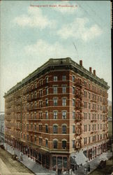 Bird's Eye View of the Narragansett Hotel Postcard