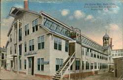 Old Slater Mill - First Cotton Mill in America Postcard