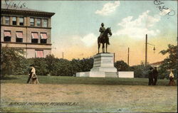 Burnside Monument Postcard