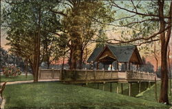 Lover's Retreat, Roger Williams Park Postcard