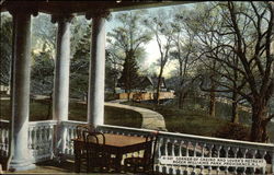 Corner of Casino & Lover's Retreat - Roger Williams Park Postcard