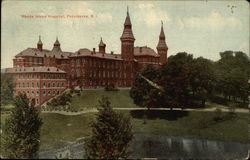 Rhode Island Hospital and Grounds Postcard