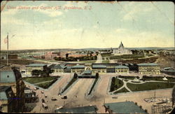 Union Station and Capitol Hill Providence, RI Postcard Postcard