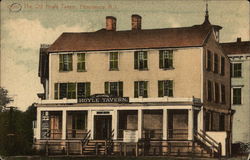 The Old Hoyle Tavern Providence, RI Postcard Postcard