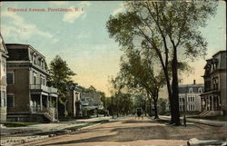 Elmwood Avenue Providence, RI Postcard Postcard