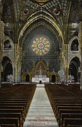 Interior of the Cathedral Postcard