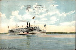 Steamer Providence on the Water Postcard