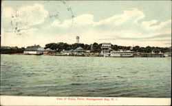 Water View of Rocky Point Warwick, RI Postcard Postcard