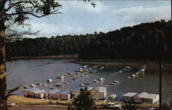 Buoy Line, Lee's Ford Resort Somerset, KY Postcard Postcard