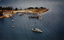 Kentucky Dam Village State Park - Coakley's Village Dock Postcard