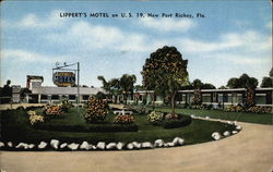 Lippert's Motel and Restaurant Postcard