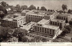 US Naval Training School (Radio), Northwestern Technological Institute Postcard