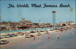 The World's Most Famous Beach Daytona Beach, FL Postcard Postcard