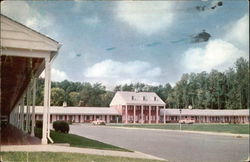 Colonial Manor Motel Postcard